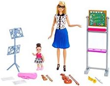 RRP £14.98 Barbie FXP18 Music Teacher Doll