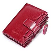 RRP £18.97 SENDEFN Women's RFID Blocking Leather Small Compact