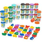 RRP £14.99 URBN-TOYS Craft Dough Set And Accessories Play Clay Kit