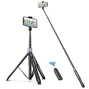 RRP £33.71 ATUMTEK 1.5m Selfie Stick Tripod