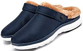 RRP £25.14 Mens Womens Winter Garden Clogs House Slippers Mules