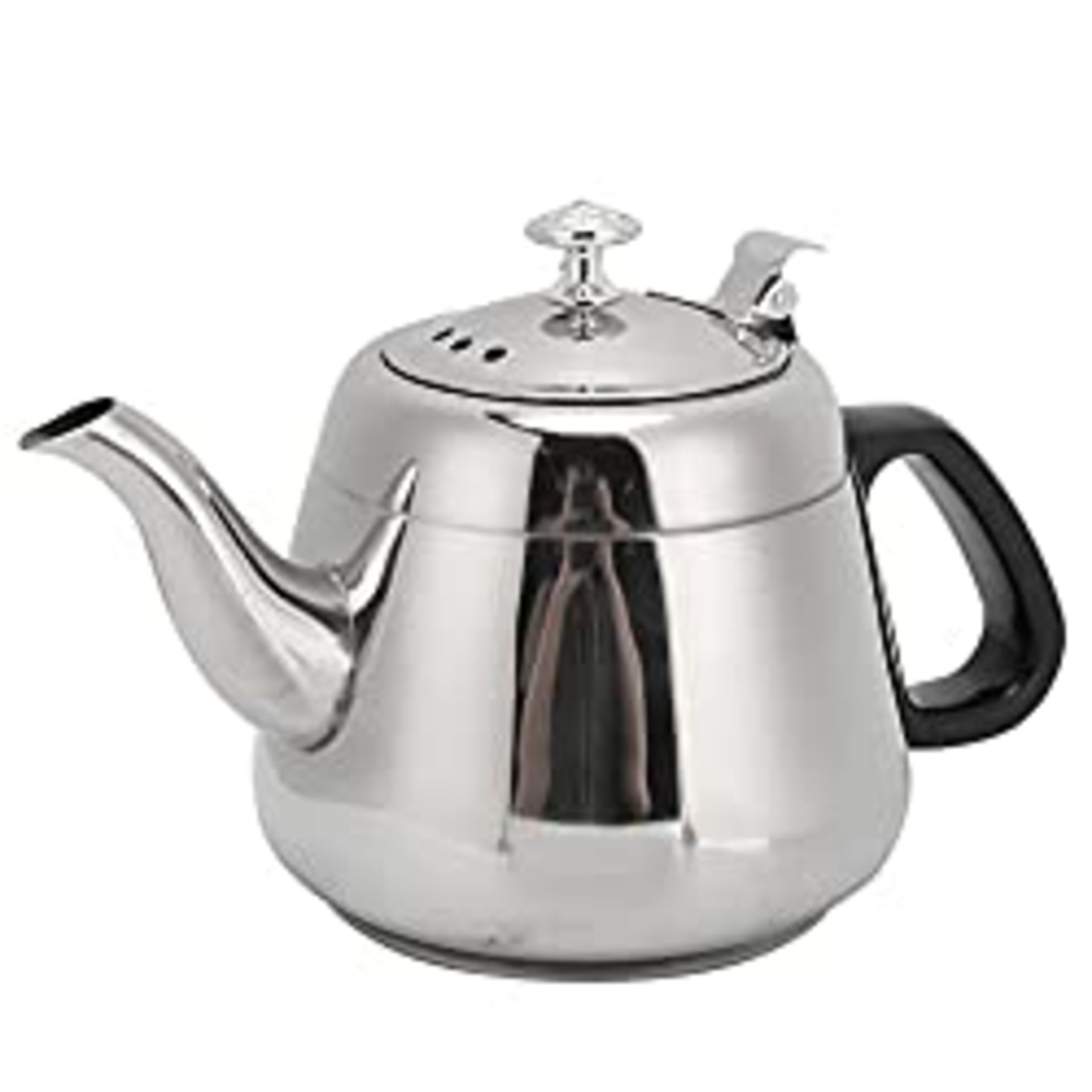RRP £26.29 1.5L/2L Stainless Steel Teapot with Lid
