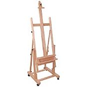 RRP £110.48 Kurtzy Extra Large Wooden H-Frame Studio Easel