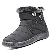 RRP £31.66 Eagsouni Womens Winter Boots Ladies Snow Boots Faux