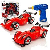 RRP £12.98 SOKA Take Apart F1 Sports Racing Car Construction Toy for Kids