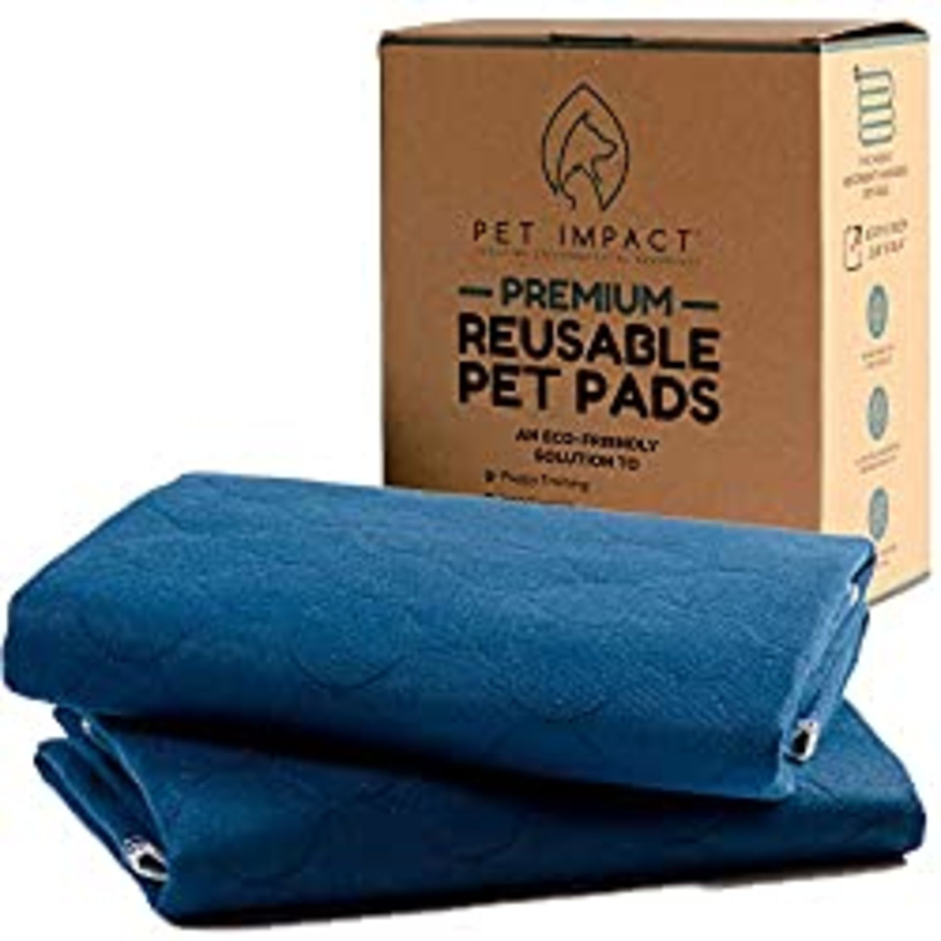 RRP £25.99 PET IMPACT Reusable Dog Pee Mats