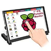 RRP £76.99 7 inches IPS Portable Touch Screen Monitor for Raspberry Pi 4