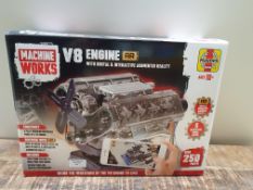 MACHINE WORKS V8 ENGINE WITH DIGITAL INTERACTIVE AUGMENTED REALITY