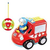 RRP £15.98 SOKA My First Remote Controlled Fire Truck Engine for