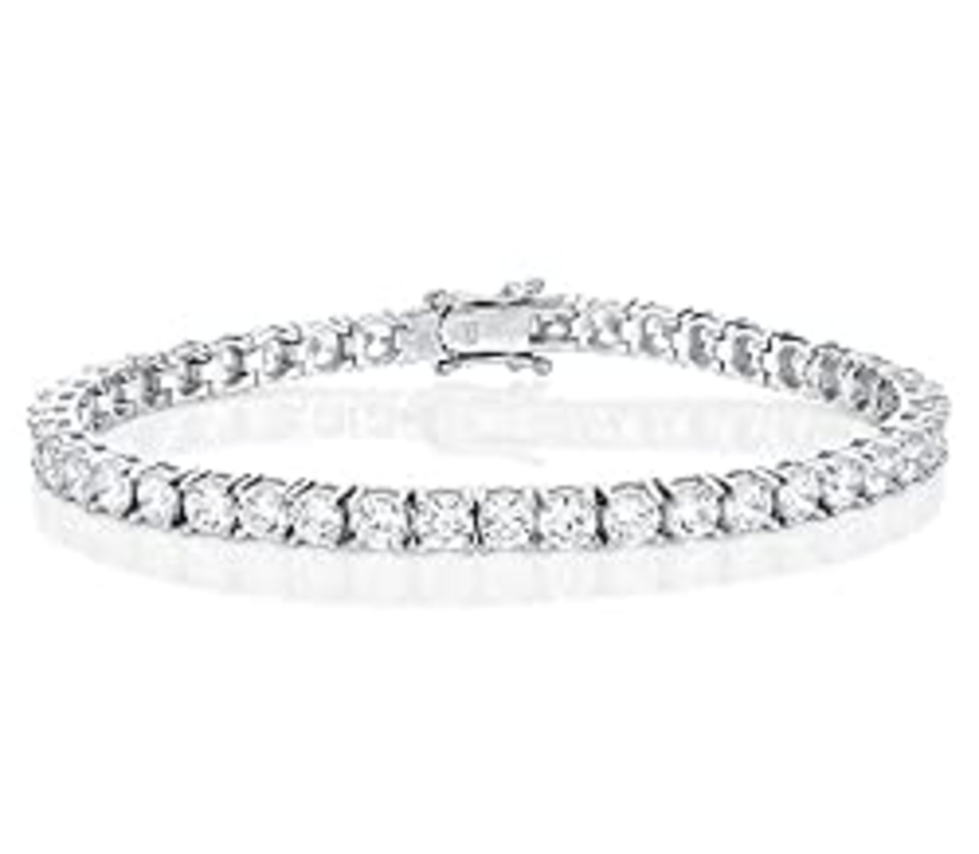 RRP £45.98 Diamond Treats Womens Tennis Bracelet