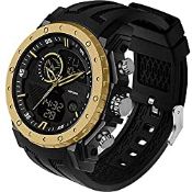 RRP £19.99 Military Watches for Men Tactical Watch Digital Waterproof