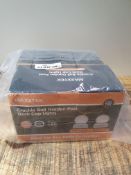 MAXXTEK CRACKLE BALL GARDEN POST DECK CAP LIGHTS X 2 BOXES