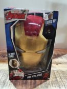 MARVEL AVENGERS IRON MAN MASK RRP £20.00