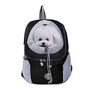 RRP £24.98 PAPIEEED Pet Carrier Backpack for small dog cat up to 2~26 lbs