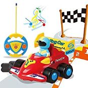 RRP £17.99 SOKA My First Remote Controlled Racing Car for Toddlers