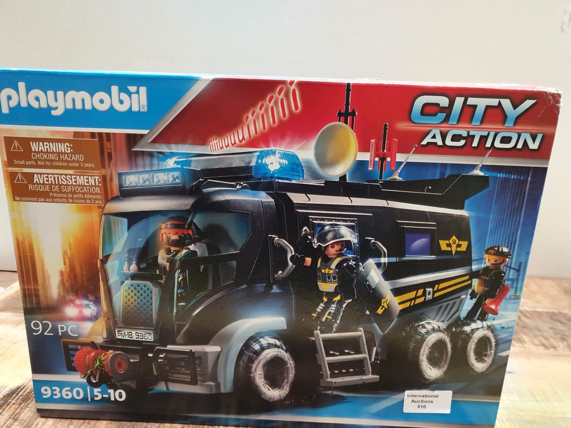 RRP £40.94 Playmobil City Action 9360 SWAT Truck With Light and - Image 2 of 2