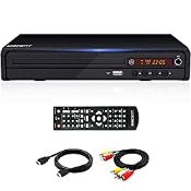 RRP £29.69 DVD Player - DVD Players for TV with HDMI Output