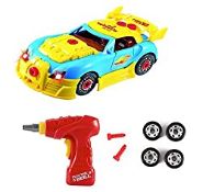 RRP £13.99 SOKA Build Your Own Racing Car Kit For Boys Aged 3 Years & Above