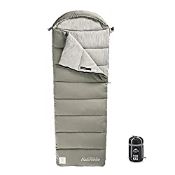 RRP £41.28 Naturehike Cotton Sleeping Bag with Hood Envelope Sleeping