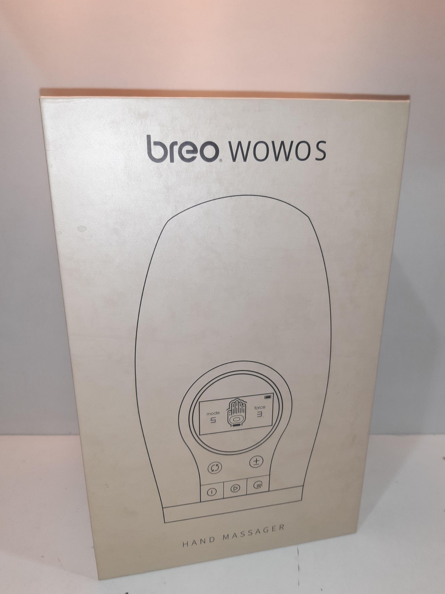 RRP £119.99 Breo WOWOS Hand Massager with Heating Function