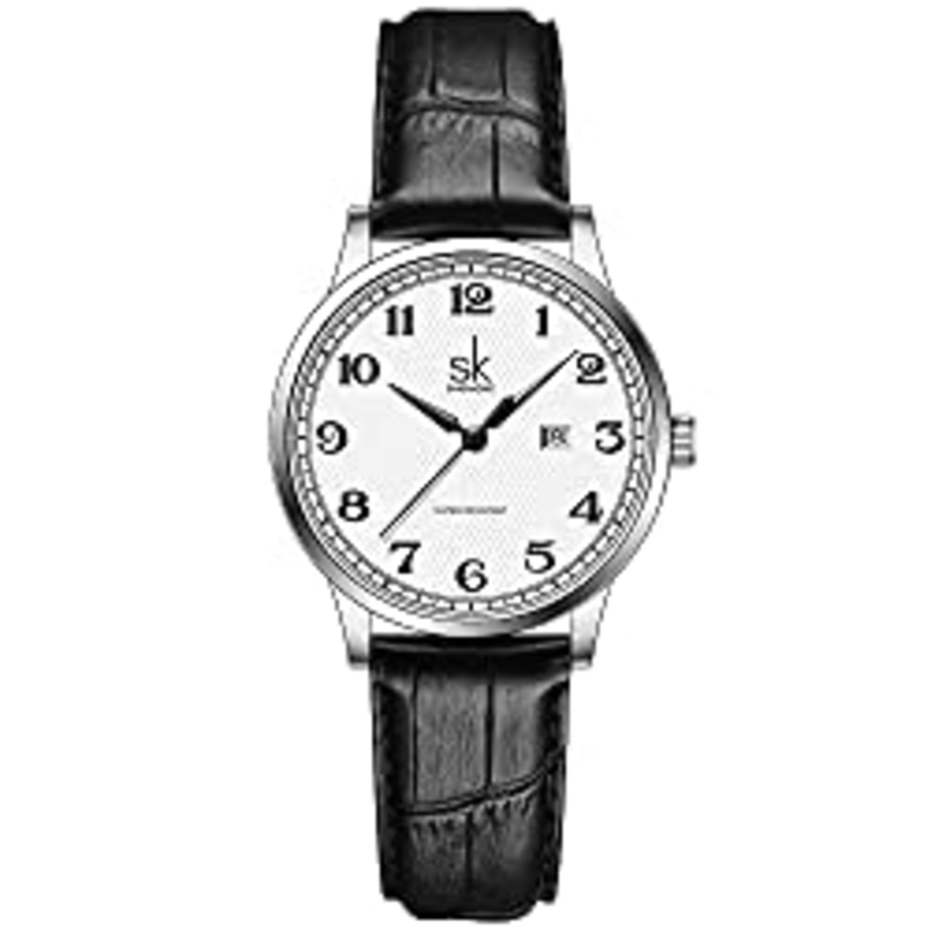 RRP £25.18 SK Classic Business Women Watches with Stainless Steel