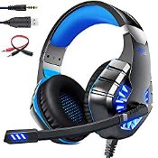 RRP £22.99 [2021 latest]Gaming Headset with microphone for PS4/PC/Xbox