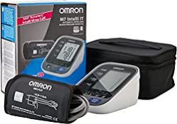 RRP £135.00 OMRON M7 Intelli IT Uper Arm Blood Pressure Monitor