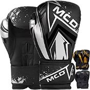 RRP £19.99 MCD Boxing Gloves Men and Women 10oz