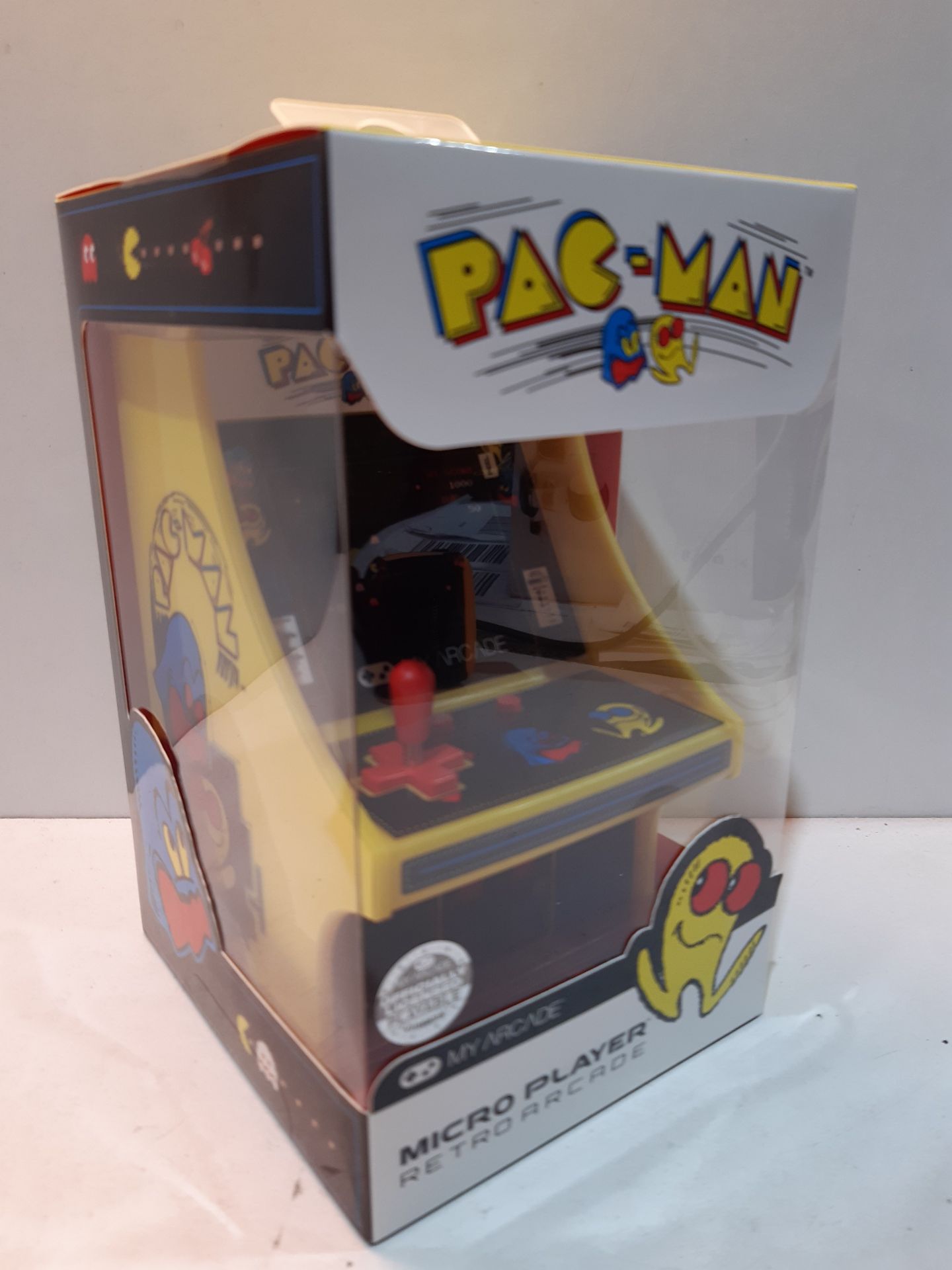 RRP £29.68 6" Collectible Retro Pac-Man Micro Player (Electronic Games) - Image 2 of 2