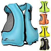 RRP £30.98 BTONGE Buoyancy Vests for Adults _Portable Inflatable