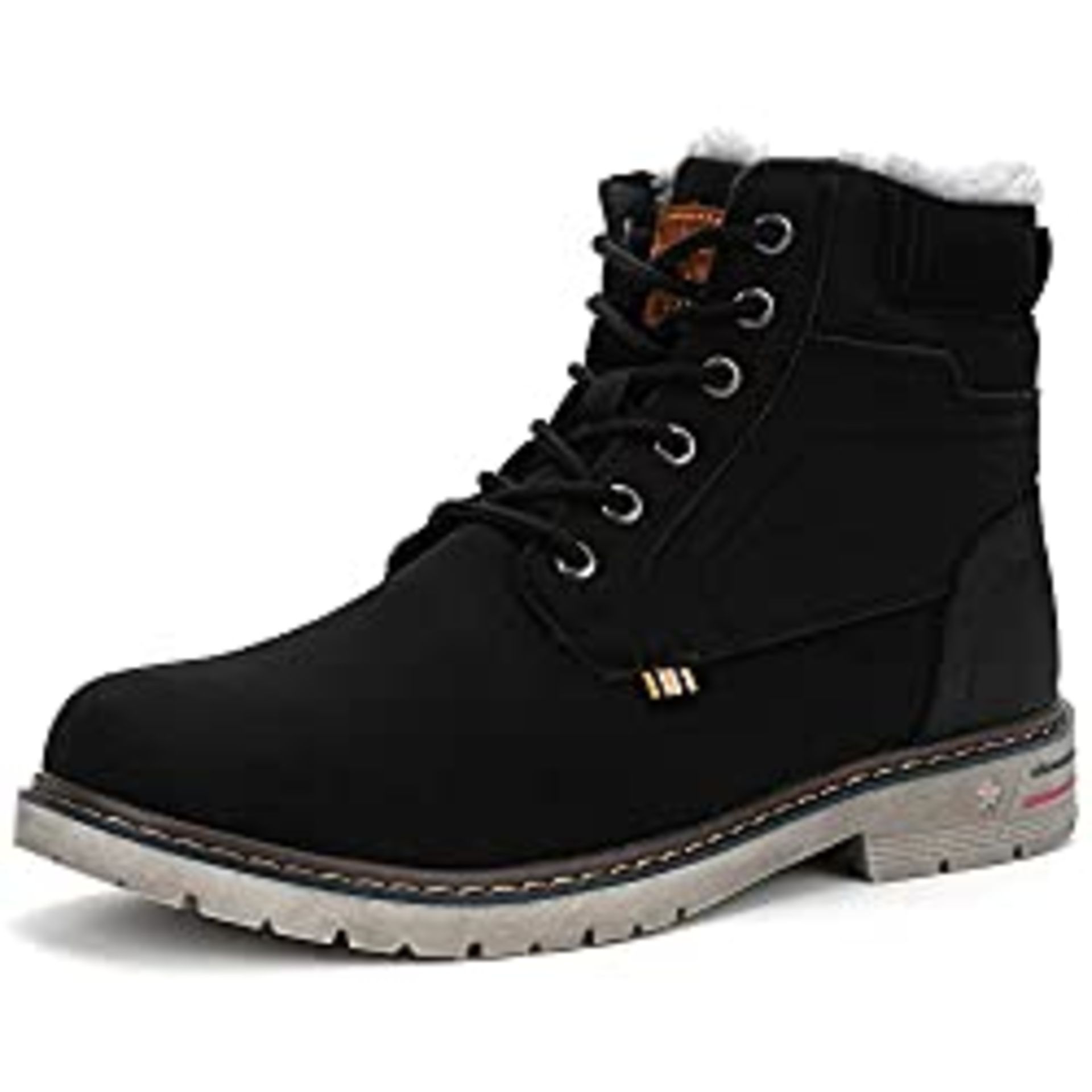 RRP £34.13 Mishansha Men's Waterproof Boots Winter Warm Lined