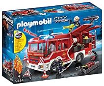 RRP £55.13 Playmobil City Action 9464 Fire Engine with Light and