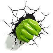 RRP £26.84 Marvel Hulk Fist 3d Wall Light