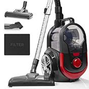 RRP £63.98 Duronic Bagless Cylinder Vacuum Cleaner VC7020 | Cyclonic