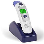 RRP £39.98 Ear and Forehead Thermometer IRT1000 | 2 in 1 | Non-Contact