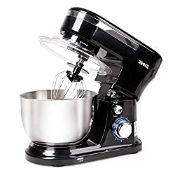 RRP £79.99 Duronic Stand Mixer SM104 | Black Electric Kitchen