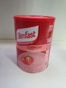SLIMFAST STRAWBERRY 50 MEAL REPLACEMENT POWDER