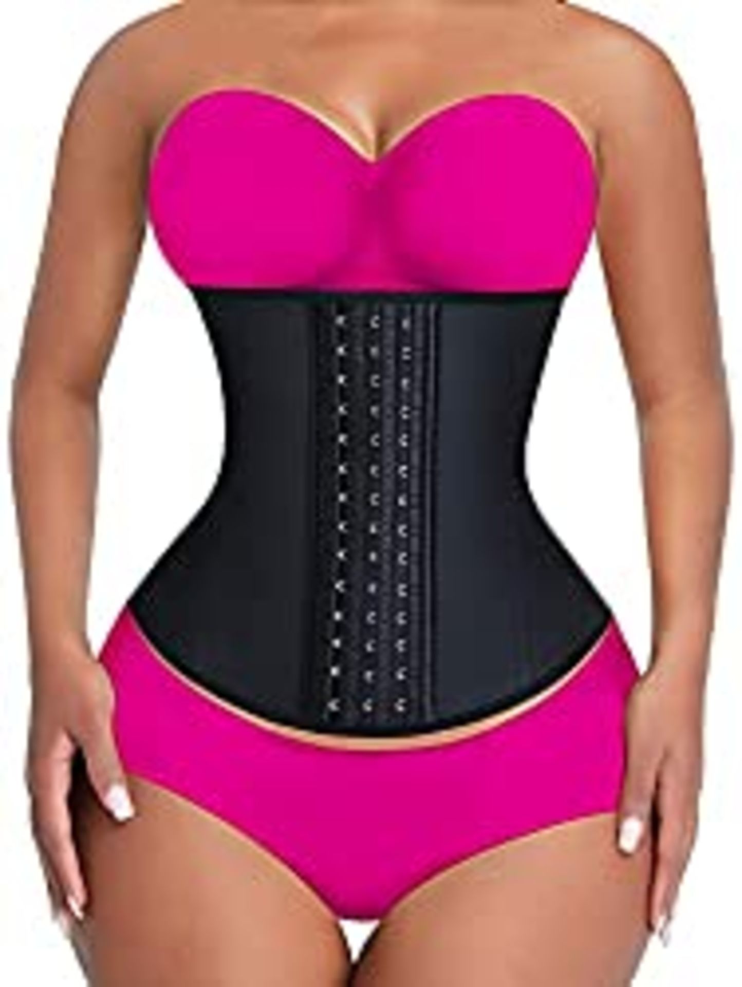 RRP £16.99 Sweetlover Waist Cinchers Women Latex Waist Corset