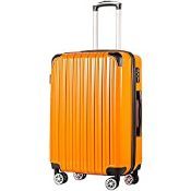 RRP £49.90 COOLIFE Suitcase Trolley Carry On Hand Cabin Luggage