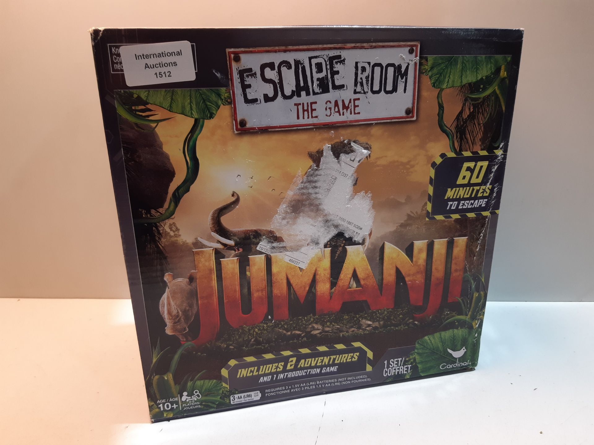 RRP £19.99 Cardinal Games Jumanji Escape Room Game, 6051248 - Image 2 of 2