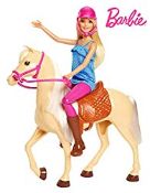 RRP £37.09 Barbie Doll and Horse