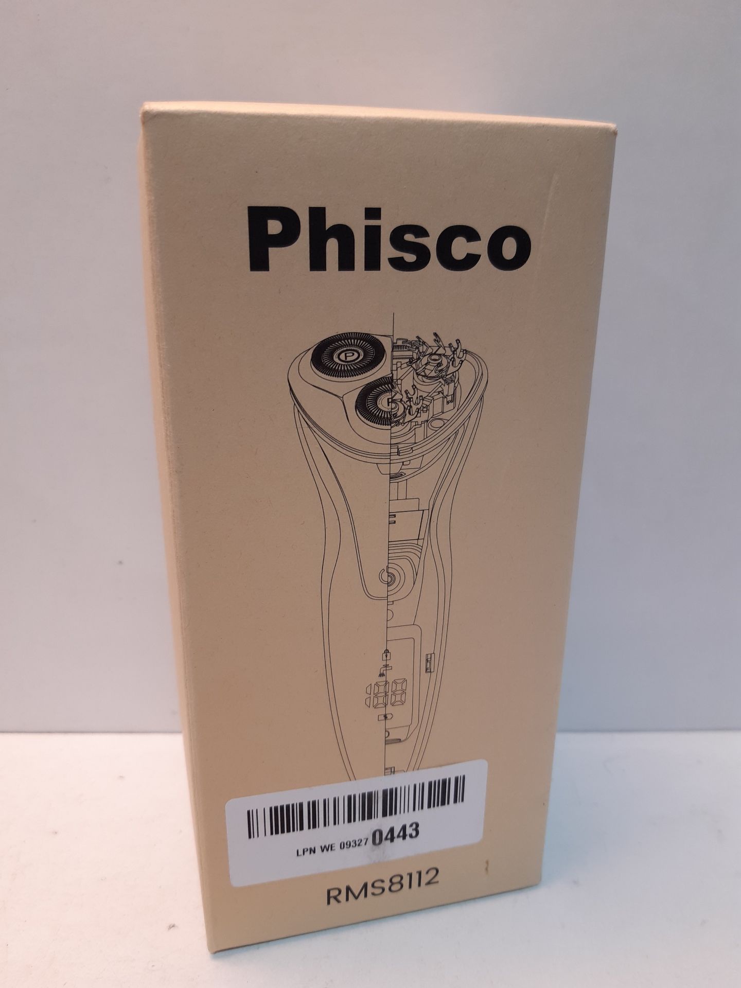 RRP £36.98 Phisco Electric Shavers Men Wet and Dry - Image 2 of 2