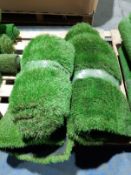 3x ASSORTED FAUX GRASS