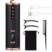 RRP £38.99 Wirhaut Wireless Automatic Hair Curler