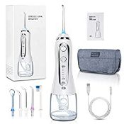 RRP £33.37 Cordless Water Flosser for Teeth w Gravity Ball