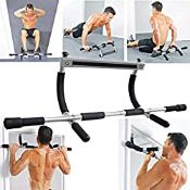 RRP £21.98 BigTree Pull Up Bar for Doorway Adjustable Multi-Grip Lite Pull Up Chin Up Bar