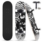 RRP £29.99 Skateboard for Kids Adult