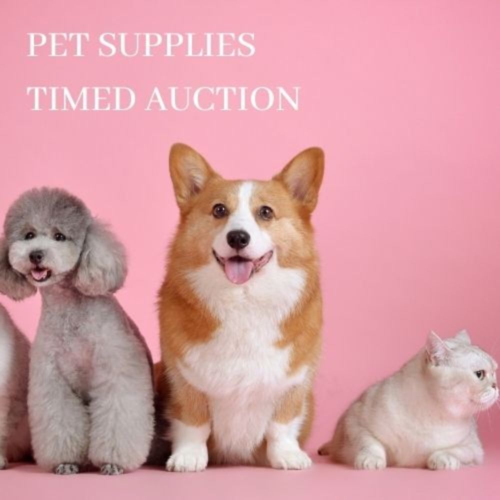 Every Thursday, No Reserve! Pet Supplies, Dogs and Cats, Beds, Toys, Supplies 03/02/2022 Many Fantastic Products Available!