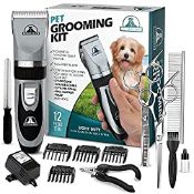 RRP £22.85 Pet Union Professional Dog Grooming Kit - Rechargeable