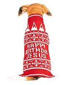 RRP £11.99 NOROZE Dog Christmas Jumper Warm Winter Clothes Puppy
